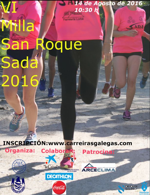 VI milla de San Roque. Sada 2016